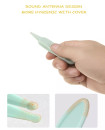 High Quality Baby Manicure Pedicure Kit Nail Clipper Scissor Tweezer Nail File Bear Nasal Aspirator Set for Newborn Infant Toddler PINK